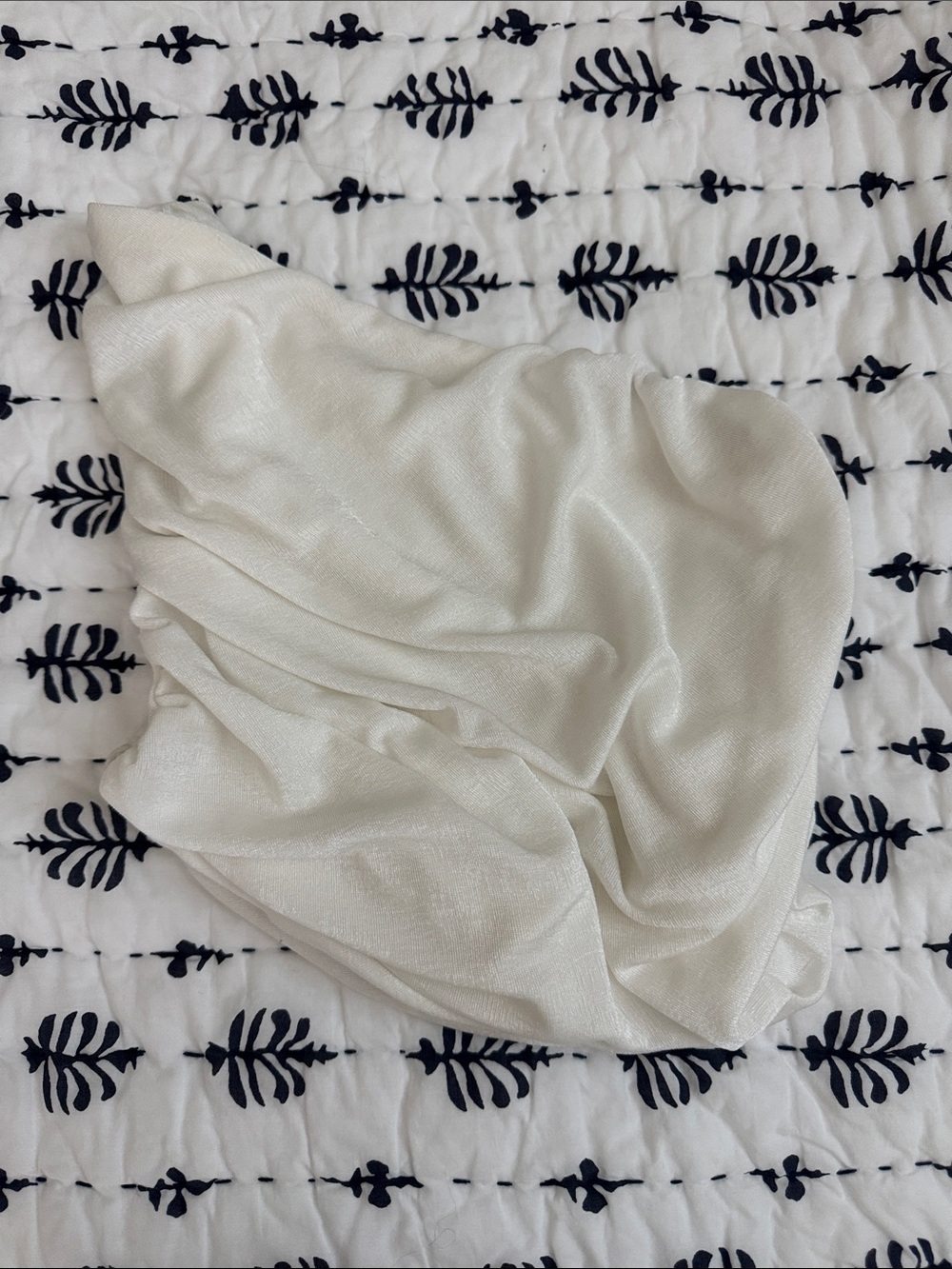 White one shoulder top